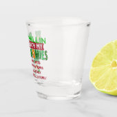 Funny Chillin met mijn Gnomies St Patricks Day Shot Glas (Rechts)