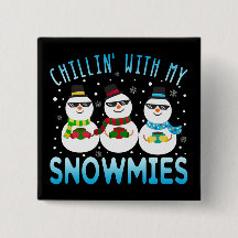 Funny Chillin met mijn Snowmies kerst