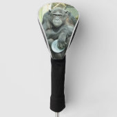 FUNNY CHIMPANZEE GOLFHEADCOVER (Voorkant)