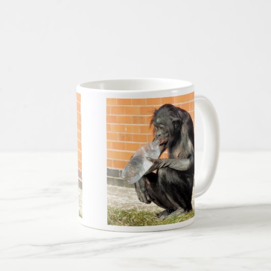 FUNNY CHIMPANZEE KOFFIEMOK (Voorkant rechts)