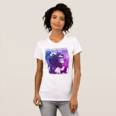 Funny Chimpanzee Old Age Joke T-shirt (Voorkant volledig)