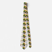 Funny Chinchilla Chinchillin' Stropdas (Voorkant)