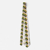 Funny Chinchilla Chinchillin' Stropdas (Achterkant)