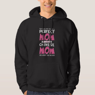 Funny Chinese mam Phrase-moeder geboren in China Hoodie