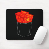 Funny Chinese New Year Fake Cket Red Envelopes Luc Muismat (Met muis)