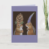 Funny chipmunk card kaart (Voorkant)