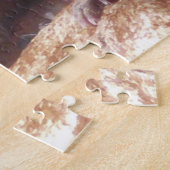 Funny Chipmunk met eten op Cheeks schattige dieren Legpuzzel (Zijkant)