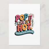 Funny Chiropractic Quote for Spine Health Lovers Briefkaart (Voorkant)