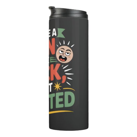 Funny Chiropractic Spine Care Quote Thermosbeker (Geroteerd rechts)