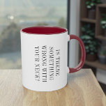 Funny Chiropractor Bone Correcer Chiropractic Gag Mok<br><div class="desc">Deze koffie-mok is een geweldig geschenk voor je favoriete chiropractor, want wie houdt niet van een warme kop chocolade of koffie na een harde werkdag die botten fluistert en bijstelt. In de tekst staat: "Is er iets mis met je nek?" Perfect geschenk voor een chiropraktijk die dag of herdenkingsdag heropent...</div>