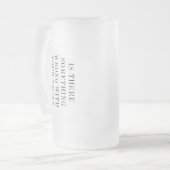 Funny Chiropractor Bone Correcor Coworkers Gag Matglas Bierpul (Voorkant links)