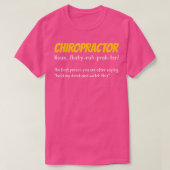 Funny Chiropractor Chiropractic Gift T-shirt (Design voorkant)