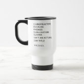 Funny Chiropractor Custom Reisbeker (Links)