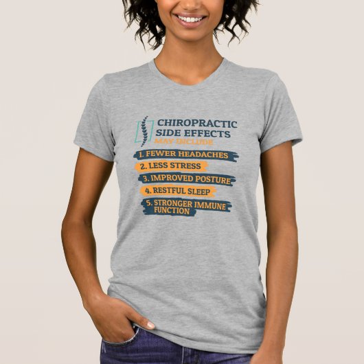 Funny Chiropractor Gag T-shirt (Voorkant)
