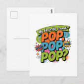 Funny Chiropractor Pop Sound Gift Briefkaart (Voorkant / Achterkant)