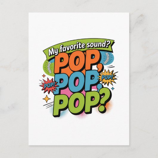 Funny Chiropractor Pop Sound Gift Briefkaart (Voorkant)