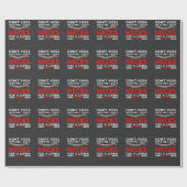 Funny Chiropractor Quote Chiropractic Break Botten Cadeaupapier (Vlak)