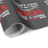 Funny Chiropractor Quote Chiropractic Break Botten Cadeaupapier (Rol Hoek)