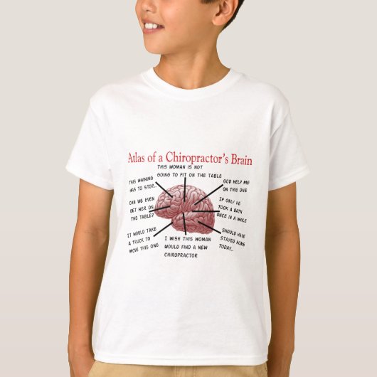 Funny Chiropractor's T-Shirt (Voorkant)