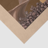 FUNNY Chocoholica Named Chocolate Tres Goody Bag Tissuepapier (Detail)