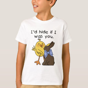 Funny Chocolate Bunny Easter Tshirts en Gifts