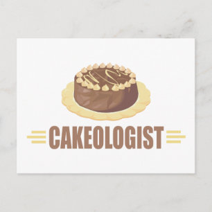 Funny Chocolate Cake Briefkaart