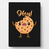 Funny Chocolate Chip Cookie a Bite out Fotoplaat (voorkant)