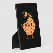 Funny Chocolate Chip Cookie a Bite out Fotoplaat (Zijkant)