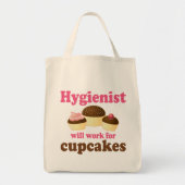 Funny Chocolate Cupcakes tandheelkundige apotheker Tote Bag (Voorkant)