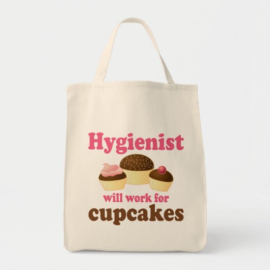 Funny Chocolate Cupcakes tandheelkundige apotheker Tote Bag (Voorkant)