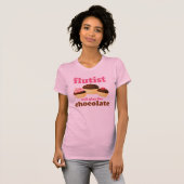 Funny Chocolate Flute T-shirt (Voorkant volledig)