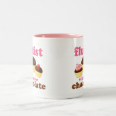 Funny Chocolate Flute Tweekleurige Koffiemok (Center)