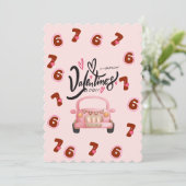 Funny Chocolate Lover Quote Valentine's Day Greeti Feestdagenkaart (Staand voorkant)