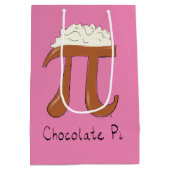 Funny Chocolate Pi Symbol Wiskunde leraar Medium Cadeauzakje (Achterkant)