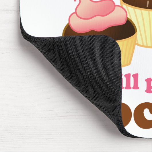 Funny Chocolate Tuba Muismat (Hoek)