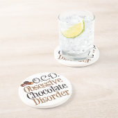 Funny Chocolate Zandsteen Onderzetter (Zijkant)