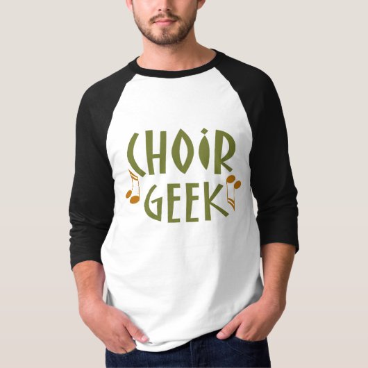 Funny Choir Geek Music Gift T-shirt (Voorkant)