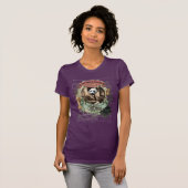 Funny Chopanda Panda Animal Composer Chopin Parody T-shirt (Voorkant volledig)