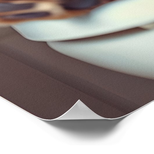 Funny Chow Chow Bathroom Print, Dog Reading Poster (Hoek)