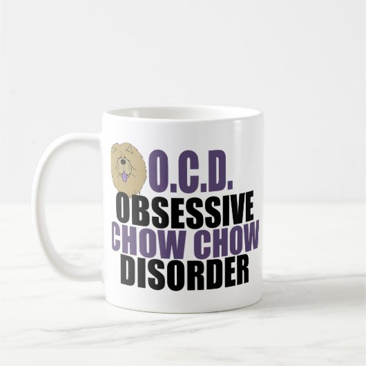 Funny Chow Chow Koffiemok (Links)