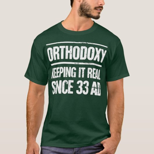 Funny Christelijk Oost-Orthodox T-shirt (Voorkant)