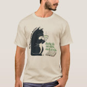 Funny Christian cat and matcha, Christian cat  T-shirt (Voorkant)