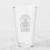 Funny Christian Glass Cup For Single Men Glas (Achterkant)