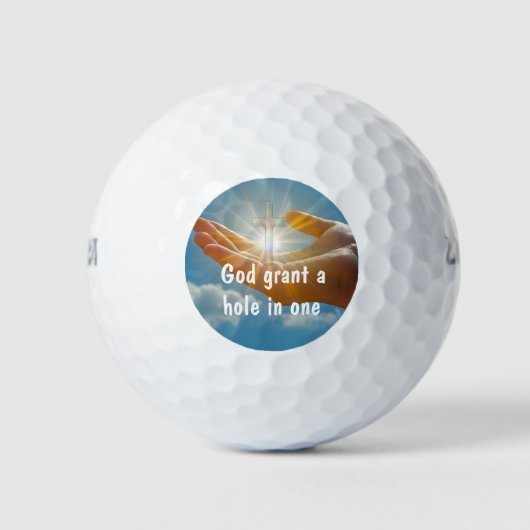 Funny Christian Golf Balls Golfballen (Voorkant)