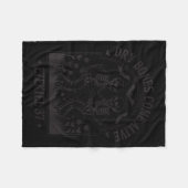 Funny Christian Halloween Dry Bones Come Alive Jes Fleece Deken (Voorkant (Horizontaal))