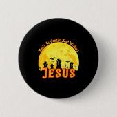 Funny Christian Halloween Ronde Button 5,7 Cm (Voorkant)