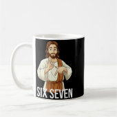 Funny Christian Jesus Six Seven 67 Faith Humor Chr Koffiemok (Links)
