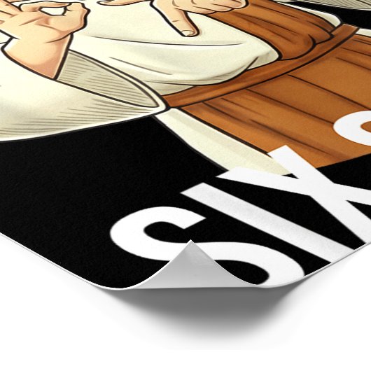 Funny Christian Jesus Six Seven 67 Faith Humor Chr Poster (Hoek)