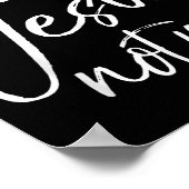 Funny Christian Quote Cute Fun Jesus Try Jesus Not Poster (Hoek)