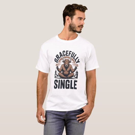 Funny Christian T-Shirt for Single Men (Voorkant volledig)